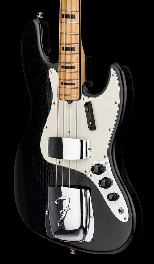Vintage Fender 1973 Jazz Bass - Black #96090 with Hard Case
