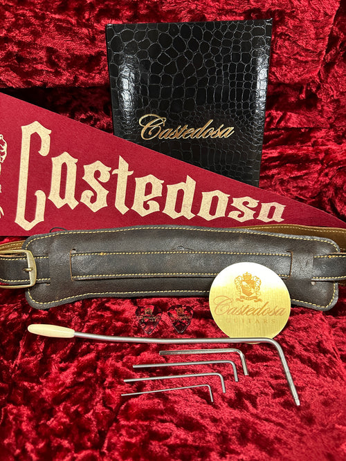 Castedosa Guitars Conchers Standard - Aged Black over Sparkle #551