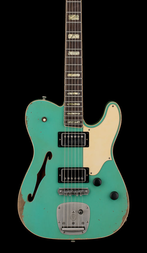 Castedosa Guitars Marianna Semi-Hollow - Aged Surf Green #517