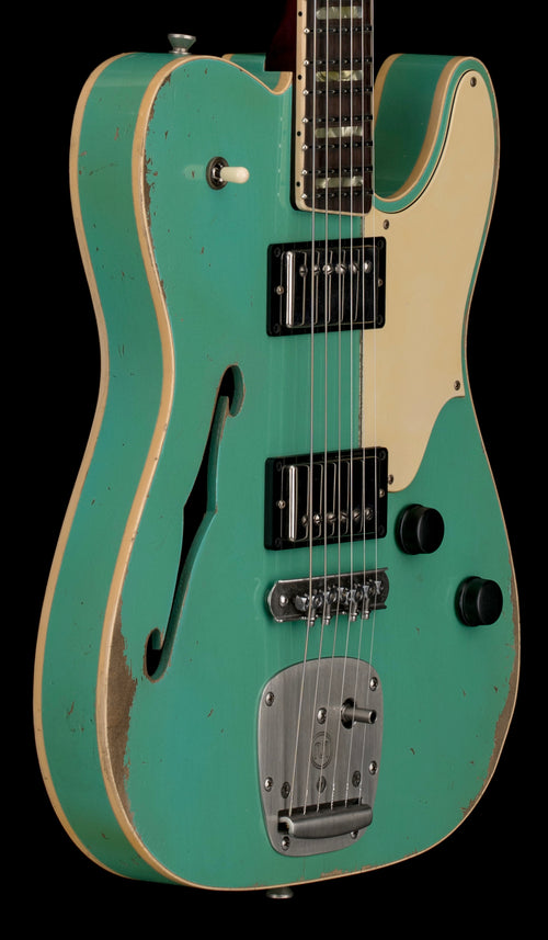 Castedosa Guitars Marianna Semi-Hollow - Aged Surf Green #517