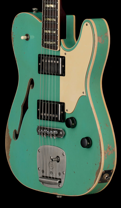 Castedosa Guitars Marianna Semi-Hollow - Aged Surf Green #517