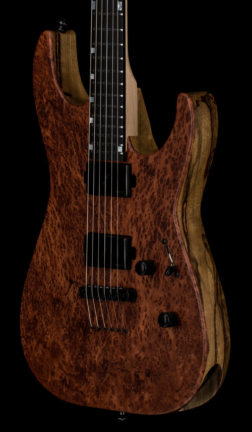 ESP USA Limited Edition M-II DX NT Redwood Burl - Natural Satin #26159