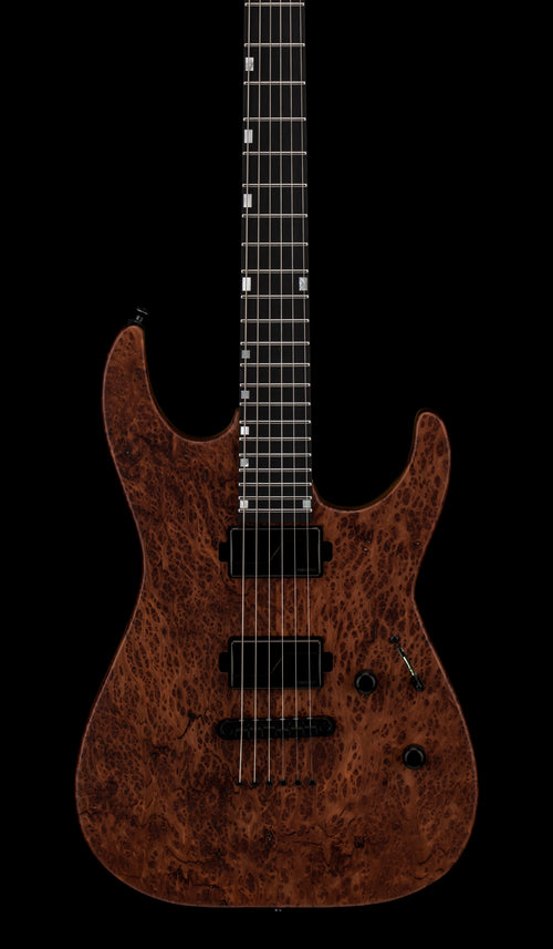 ESP USA Limited Edition M-II DX NT Redwood Burl - Natural Satin #26159