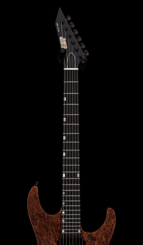 ESP USA Limited Edition M-II DX NT Redwood Burl - Natural Satin #26159