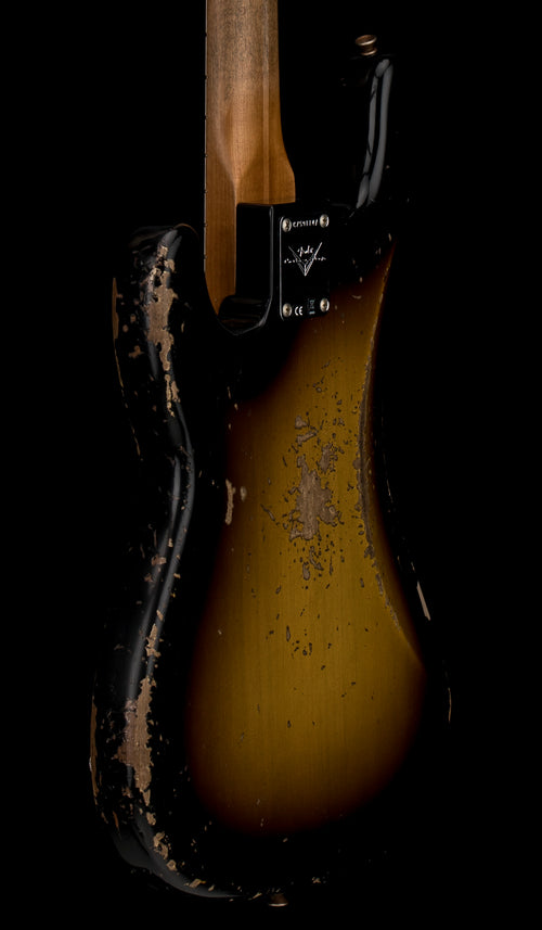 Fender Custom Shop Empire 58 Precision Bass Heavy Relic - Faded Aged 2-Color Sunburst #91147