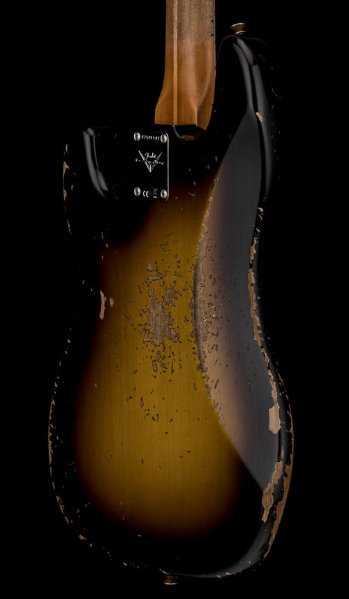 Fender Custom Shop Empire 58 Precision Bass Heavy Relic - Faded Aged 2-Color Sunburst #91147