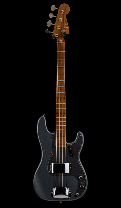 Fender Custom Shop Empire 58 Precision Bass Journeyman Relic - Aged Charcoal Frost Metallic #89134