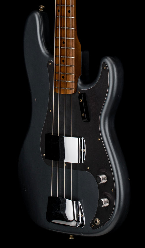 Fender Custom Shop Empire 58 Precision Bass Journeyman Relic - Aged Charcoal Frost Metallic #89134