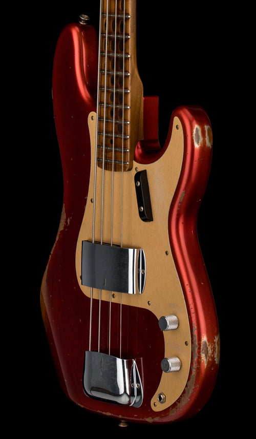 Fender Custom Shop Empire 58 Precision Bass Heavy Relic - Faded Aged Crimson Burst #86862