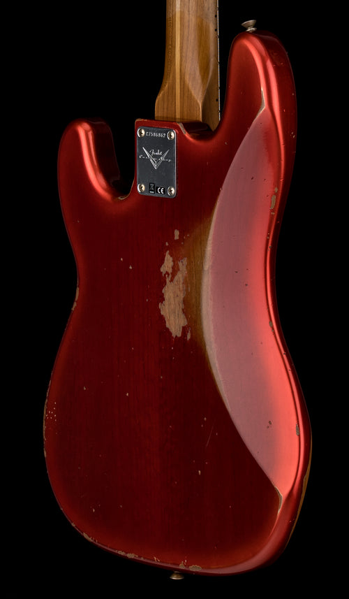 Fender Custom Shop Empire 58 Precision Bass Heavy Relic - Faded Aged Crimson Burst #86862