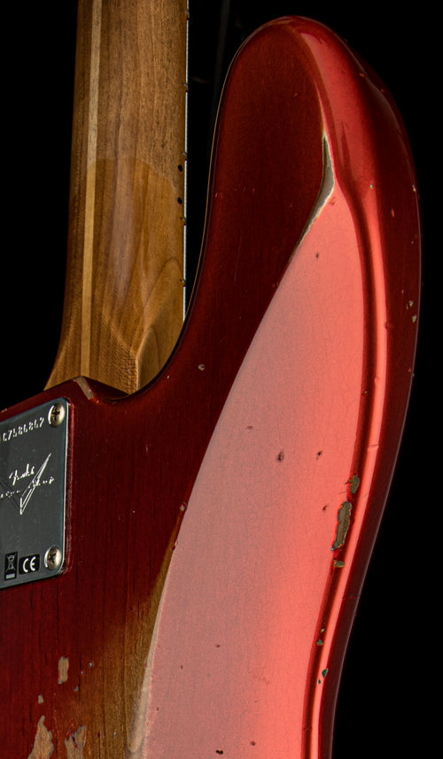 Fender Custom Shop Empire 58 Precision Bass Heavy Relic - Faded Aged Crimson Burst #86862