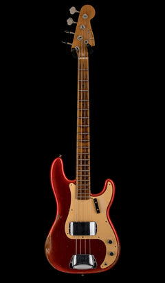 Fender Custom Shop Empire 58 Precision Bass Heavy Relic - Faded Aged Crimson Burst #86862