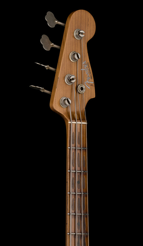 Fender Custom Shop Empire 58 Precision Bass Heavy Relic - Faded Aged Crimson Burst #86862