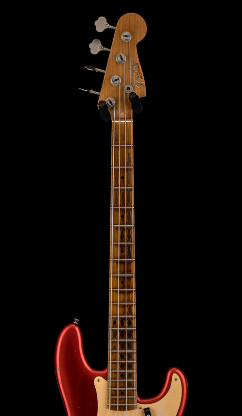 Fender Custom Shop Empire 58 Precision Bass Heavy Relic - Faded Aged Crimson Burst #86862