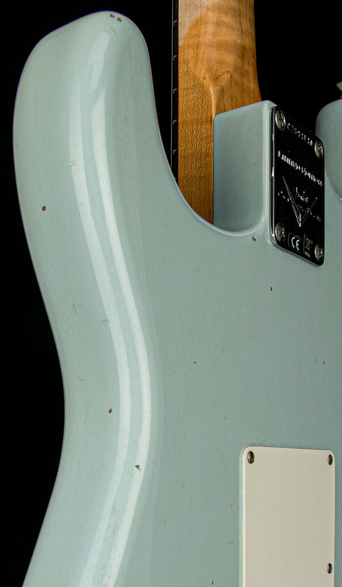 Fender Custom Shop Limited Edition '63 Stratocaster Journeyman Relic/Closet Classic - Aged Sonic Blue #83130