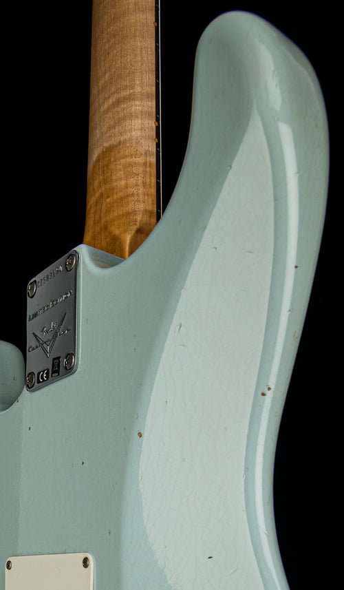 Fender Custom Shop Limited Edition '63 Stratocaster Journeyman Relic/Closet Classic - Aged Sonic Blue #83130