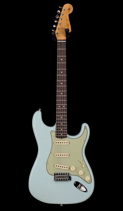 Fender Custom Shop Limited Edition '63 Stratocaster Journeyman Relic/Closet Classic - Aged Sonic Blue #83130