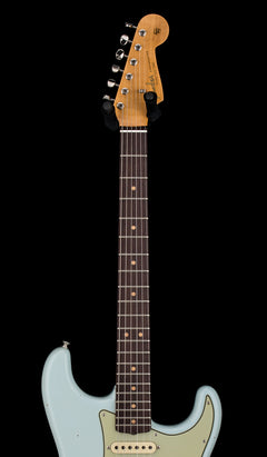 Fender Custom Shop Limited Edition '63 Stratocaster Journeyman Relic/Closet Classic - Aged Sonic Blue #83130