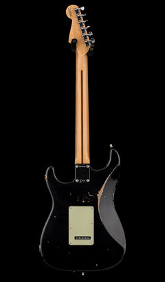 Fender Custom Shop Custom Deluxe HSS S-1 Stratocaster Relic - Black #47650