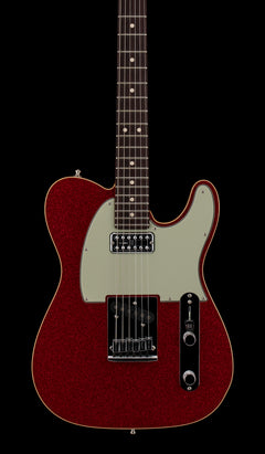 Fender Custom Shop Dual Stack HS Telecaster Deluxe Closet Classic - Red Sparkle Top #48501