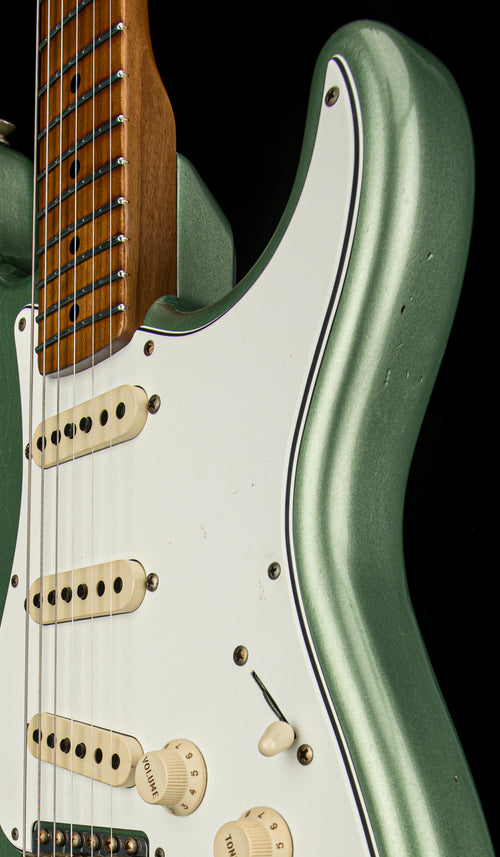 Fender Custom Shop Empire 59 Transition Stratocaster Journeyman Relic - Sage Green Metallic #18836
