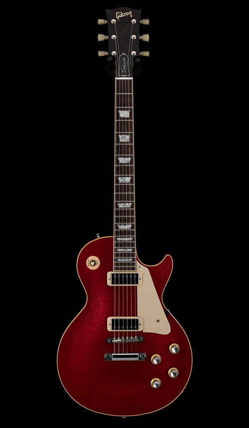 Gibson Custom Shop Limited Edition 1976 Les Paul Deluxe Reissue VOS - Red Sparkle Top #01330
