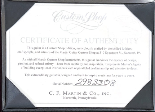 Martin Custom Shop HD-28 Style Cocobolo #83308 (Empire Music Spec)