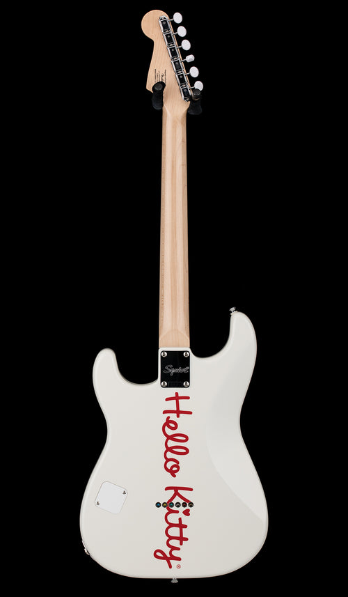 Squier Fender x Hello Kitty White Stratocaster