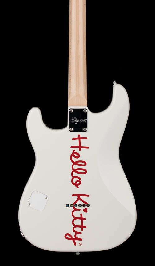 Squier Fender x Hello Kitty White Stratocaster
