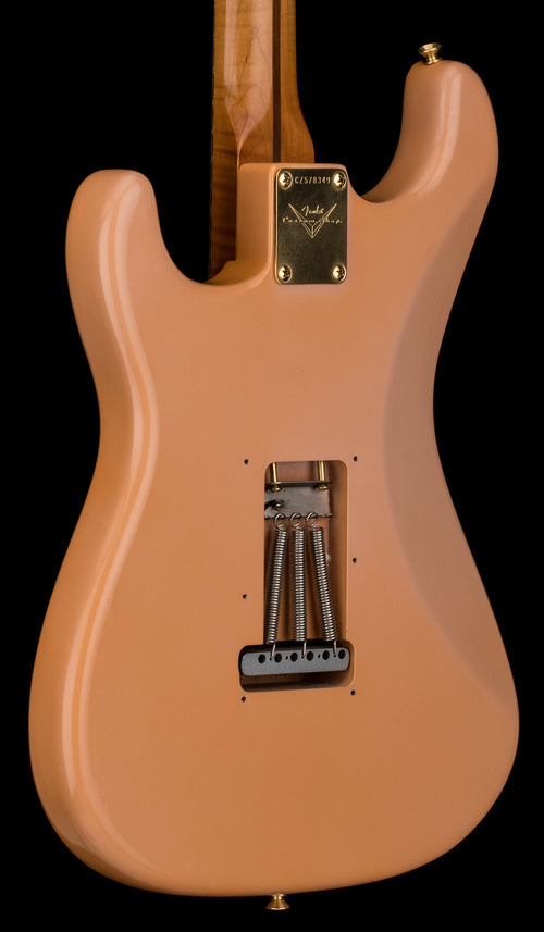 Used Fender Custom Shop Masterbuilt Dale Wilson '59 Stratocaster DLX Closet Classic (2024) - Aged Shell Pink #78349 with Original Hard Case