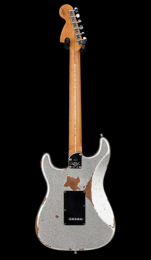 Used Fender Custom Shop Empire 67 Super Stratocaster HSS Heavy Relic (2023) - Silver Sparkle #12911 with Original Hard Case