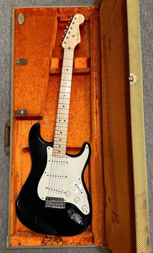 Used Fender Eric Clapton Stratocaster (2010) - Black #83300 with Original Hard Case