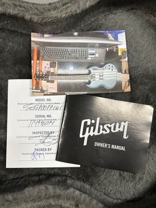 Used Gibson SG Special (2019) - Faded Pelham Blue #90014 with Hard Case