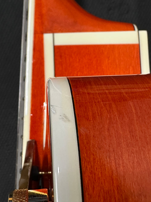 Used Gretsch G6120DE Duane Eddy Signature 6120 (1997) - Orange Stain #9711120DE with Original Hard Case