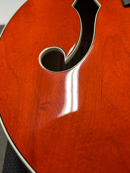 Used Gretsch G6120DE Duane Eddy Signature 6120 (1997) - Orange Stain #9711120DE with Original Hard Case