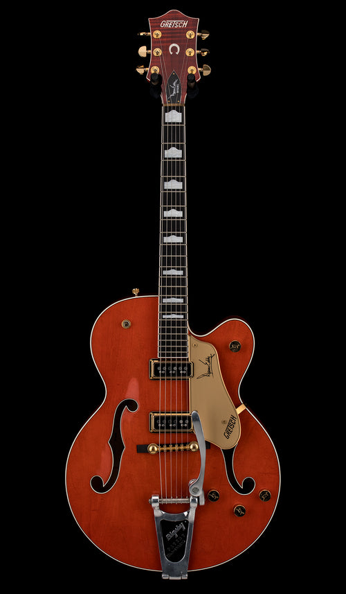 Used Gretsch G6120DE Duane Eddy Signature 6120 (1997) - Orange Stain #9711120DE with Original Hard Case
