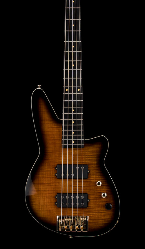 Used Reverend Mercalli 5 FM - Coffee Burst #65434 with Case