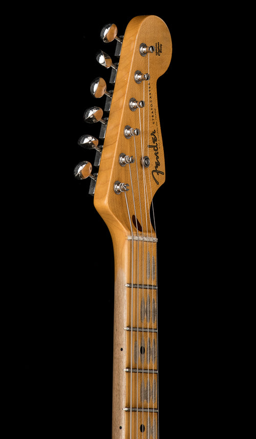 Fender Custom Shop Limited Edition Fat 1954 Stratocaster Relic with Closet Classic Hardware - Wide-Fade Chocolate 2-Color Sunburst #0134