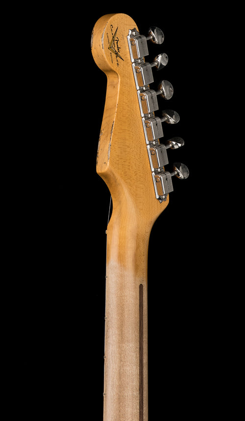 Fender Custom Shop Limited Edition Fat 1954 Stratocaster Relic with Closet Classic Hardware - Wide-Fade Chocolate 2-Color Sunburst #0134