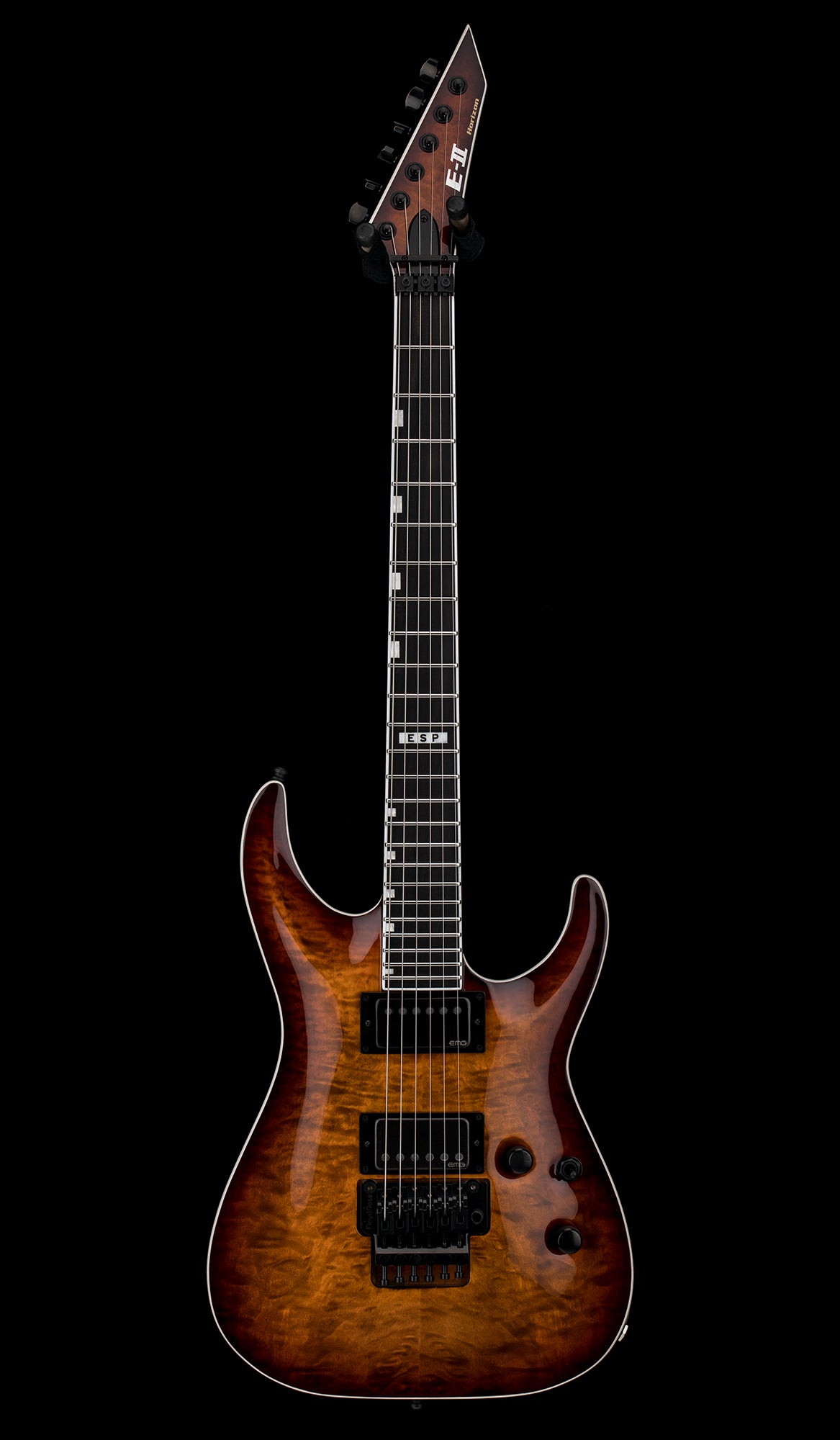 ESP E-II Horizon FR-II - Tiger Eye Sunburst (Factory Demonstration