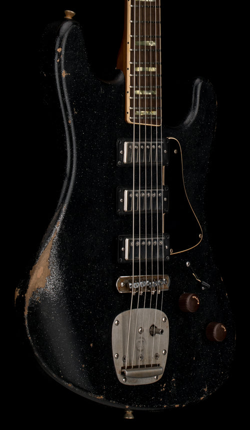 Castedosa Guitars Conchers Baritone - Aged Black Sparkle #560