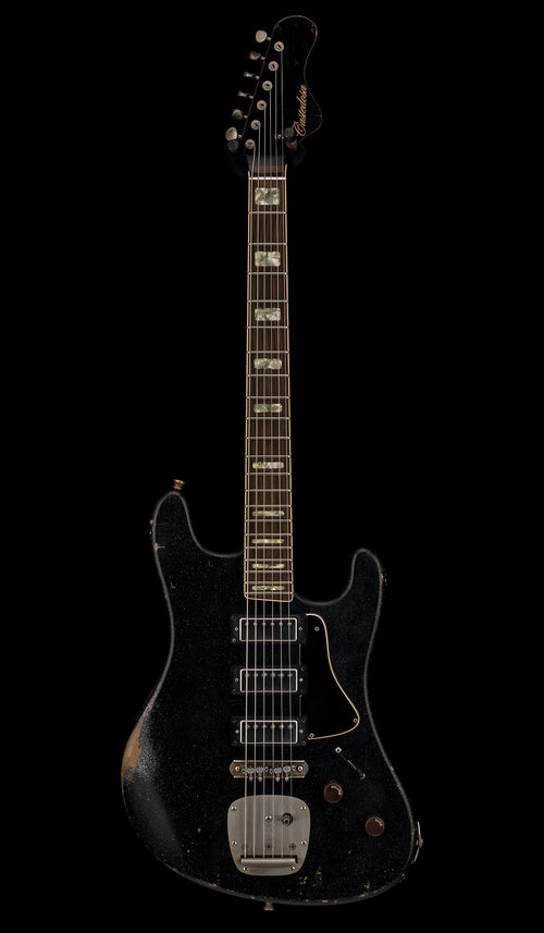Castedosa Guitars Conchers Baritone - Aged Black Sparkle #560