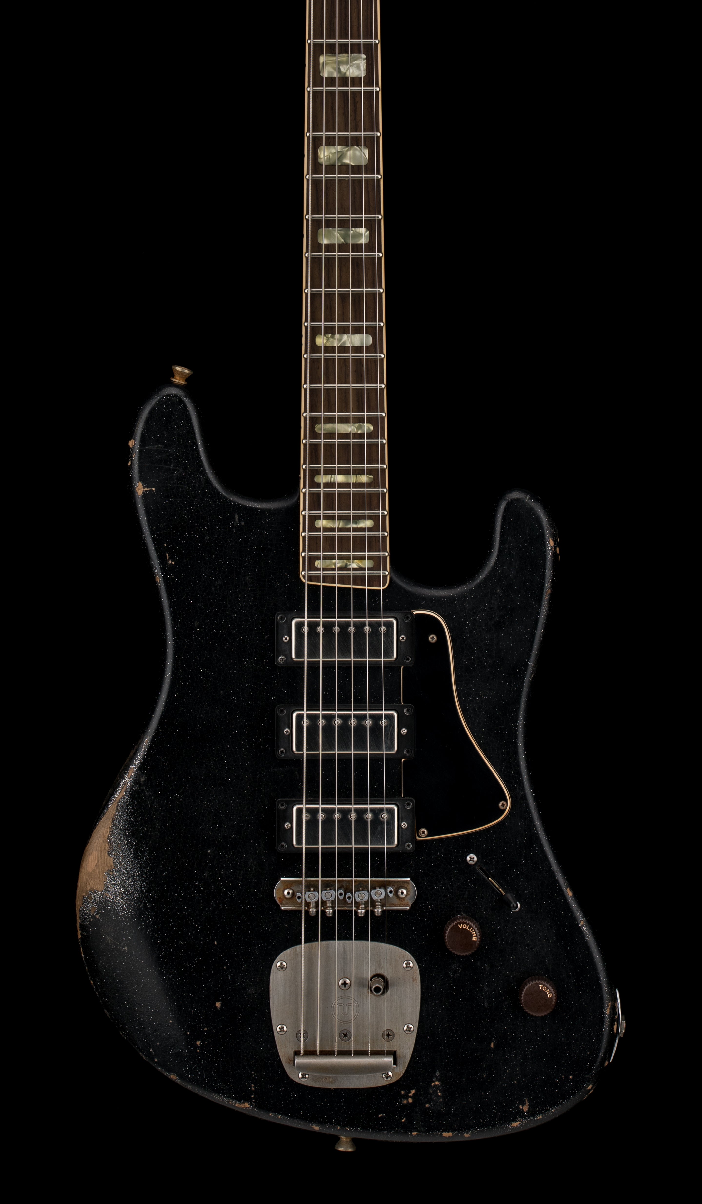 Castedosa Guitars Conchers Baritone - Aged Black Sparkle #560