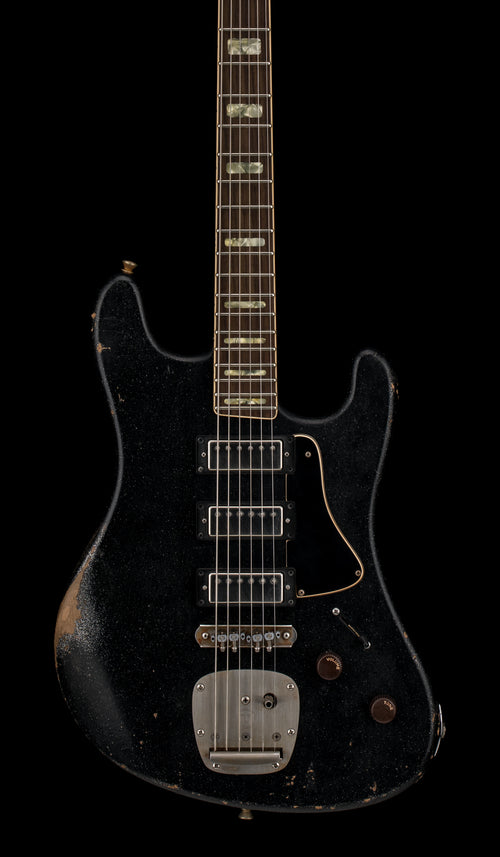 Castedosa Guitars Conchers Baritone - Aged Black Sparkle #560