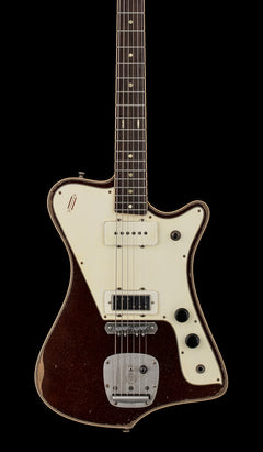 Castedosa Guitars Halcón Baritone - Aged Brown Sparkle #451