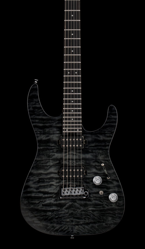 Charvel Pro-Mod Plus DK24 HH 2PT EB QM - Midnight Ocean #00303