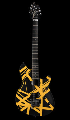 EVH Wolfgang Special Striped - Black and Yellow #52039