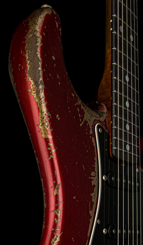 Fender Custom Shop Dale Wilson Masterbuilt Empire 67 Stratocaster Relic - Candy Apple Red/Black #87533