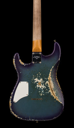 Fender Custom Shop 1966 Stratocaster SH Heavy Relic - Aged Competition Burgundy #87625