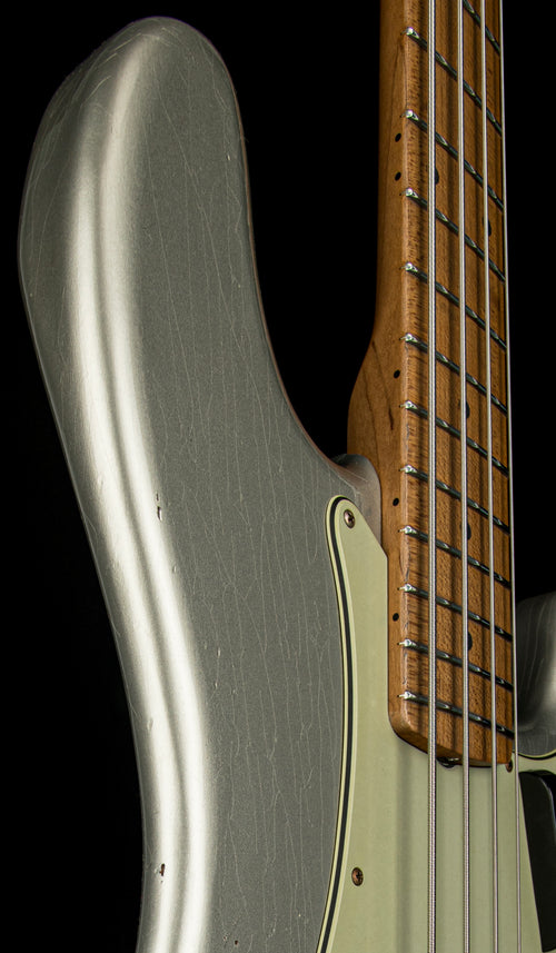 Fender Custom Shop Empire 58 Precision Bass Journeyman Relic - Aged Inca Silver #86334